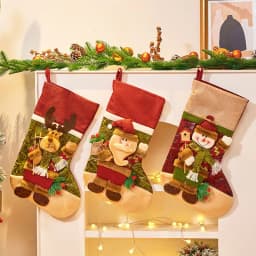 image-Christmas Decorations Large Cartoon Candy Bag