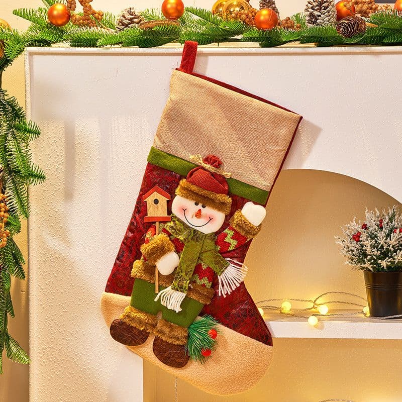 image-Christmas Decorations Large Cartoon Candy Bag