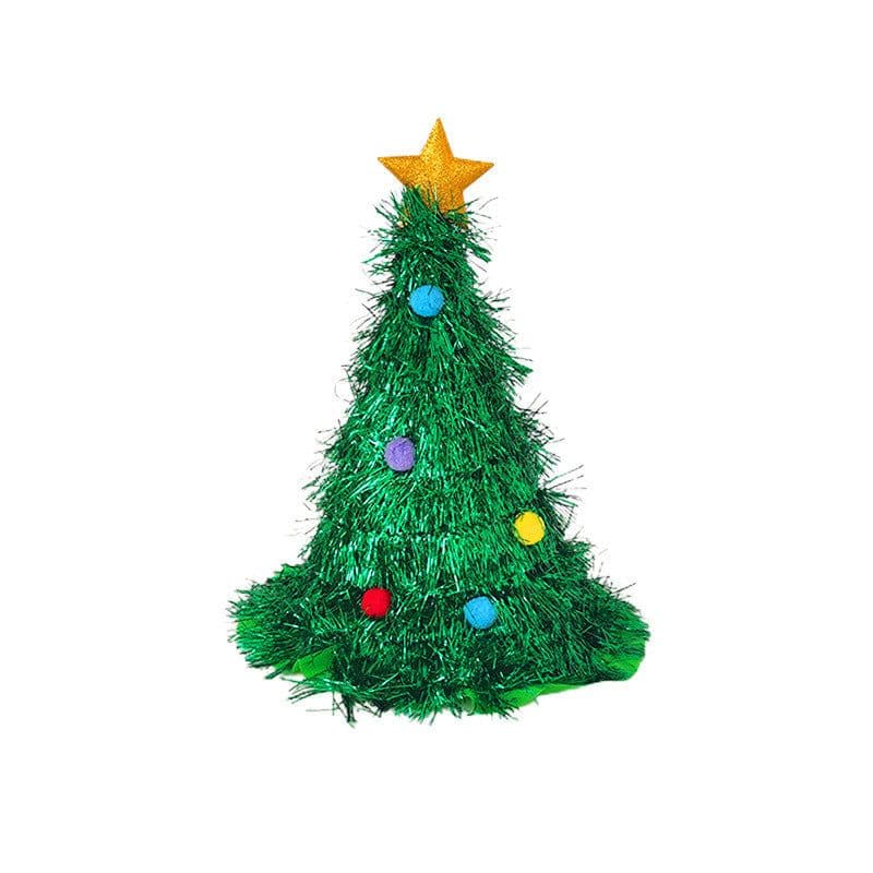 image-Christmas Tree Hat Party Dress Up Headdress For Taking Photos