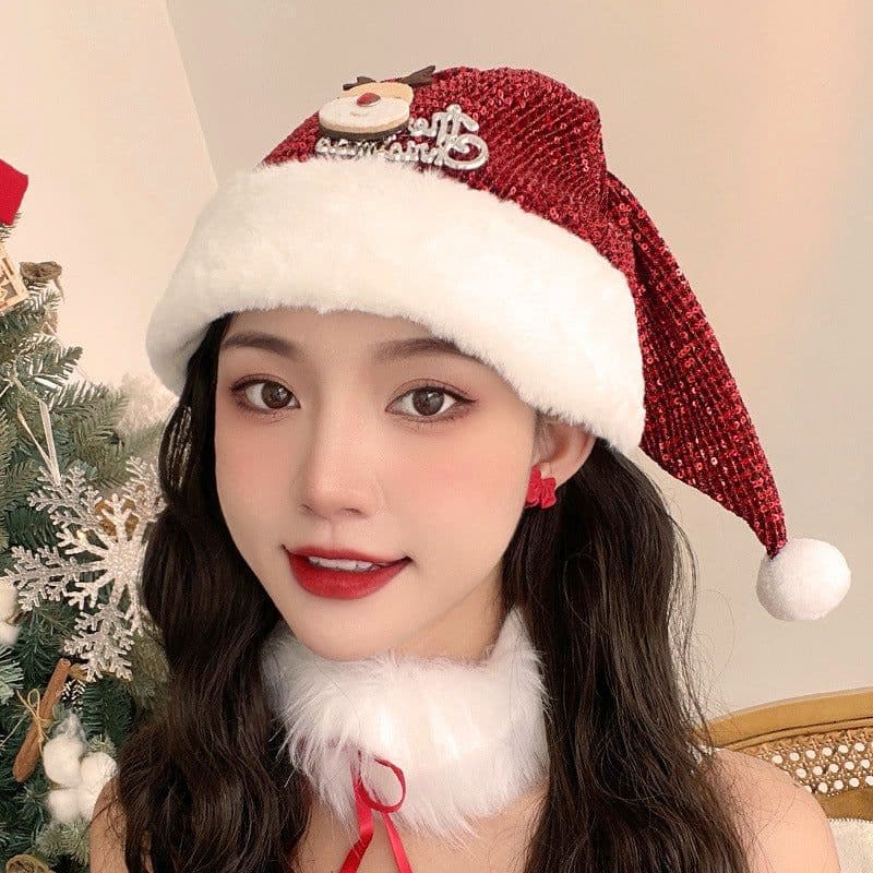 image-Christmas Tree Hat Party Dress Up Headdress For Taking Photos