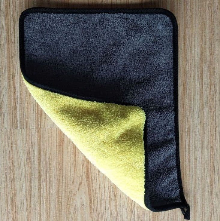 image-Two-color Couble-sided Car Dual-use Cleaning Car Wash Towel