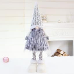 image-Christmas New Products Telescopic Pole Faceless Doll Window Christmas Decoration Supplies