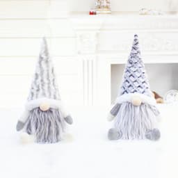 image-Christmas New Products Telescopic Pole Faceless Doll Window Christmas Decoration Supplies