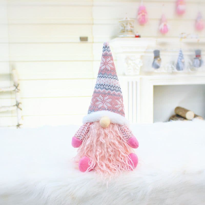image-Christmas New Products Telescopic Pole Faceless Doll Window Christmas Decoration Supplies