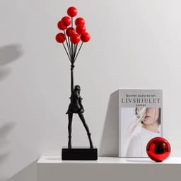image-Bubble Girl Character Sculpture Decoration Decoration