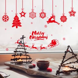 image-Christmas glass stickers