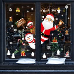 image-Christmas glass stickers