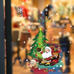 image-Christmas glass stickers