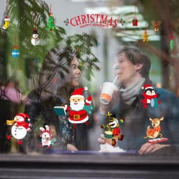 image-Christmas glass stickers