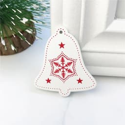 image-DIY Ornaments Wooden Christmas Gift Pendants