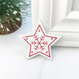 image-DIY Ornaments Wooden Christmas Gift Pendants