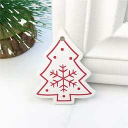 image-DIY Ornaments Wooden Christmas Gift Pendants