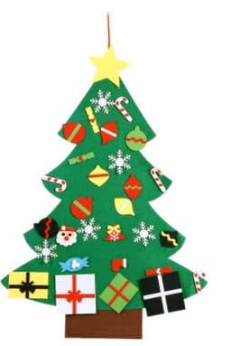 image-New Christmas gifts and gifts DIY felt Christmas tree for children