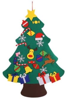 image-New Christmas gifts and gifts DIY felt Christmas tree for children