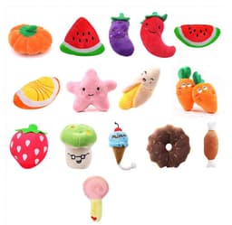 image-Gooddog, Dog, Plush Vocal Toys, Fruits, Cartoons, Pets, Cats, Toys, Pet Supplies