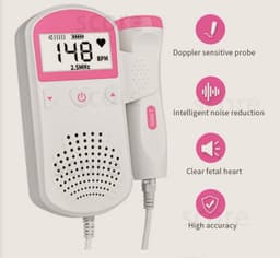 image-Fetal Heart Rate Monitor Home Pregnancy Baby Fetal Sound Heart Rate Detector