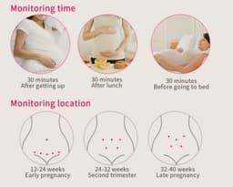 image-Fetal Heart Rate Monitor Home Pregnancy Baby Fetal Sound Heart Rate Detector