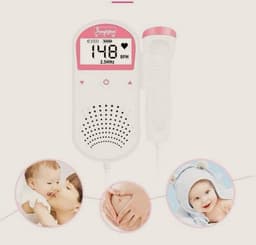 image-Fetal Heart Rate Monitor Home Pregnancy Baby Fetal Sound Heart Rate Detector