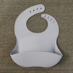 image-Soft Waterproof Silicone Baby Bib with Food Catcher, Baby Silicone Bib