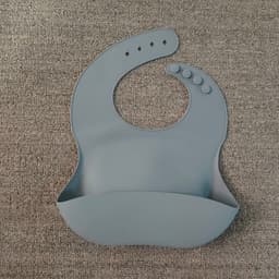 image-Soft Waterproof Silicone Baby Bib with Food Catcher, Baby Silicone Bib
