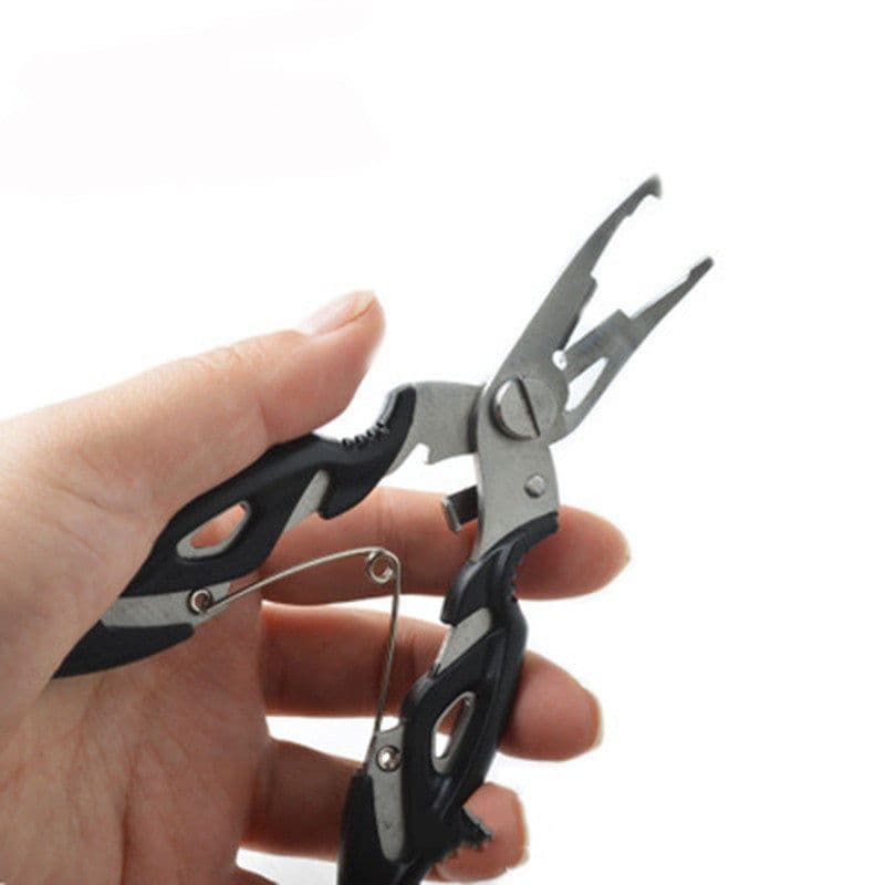 image-Fishing Gear Fish Lip Stainless Steel Scissors Scissors Fishing Grip Set Pliers Accessory Tool