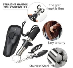 image-Fishing Gear Fish Lip Stainless Steel Scissors Scissors Fishing Grip Set Pliers Accessory Tool