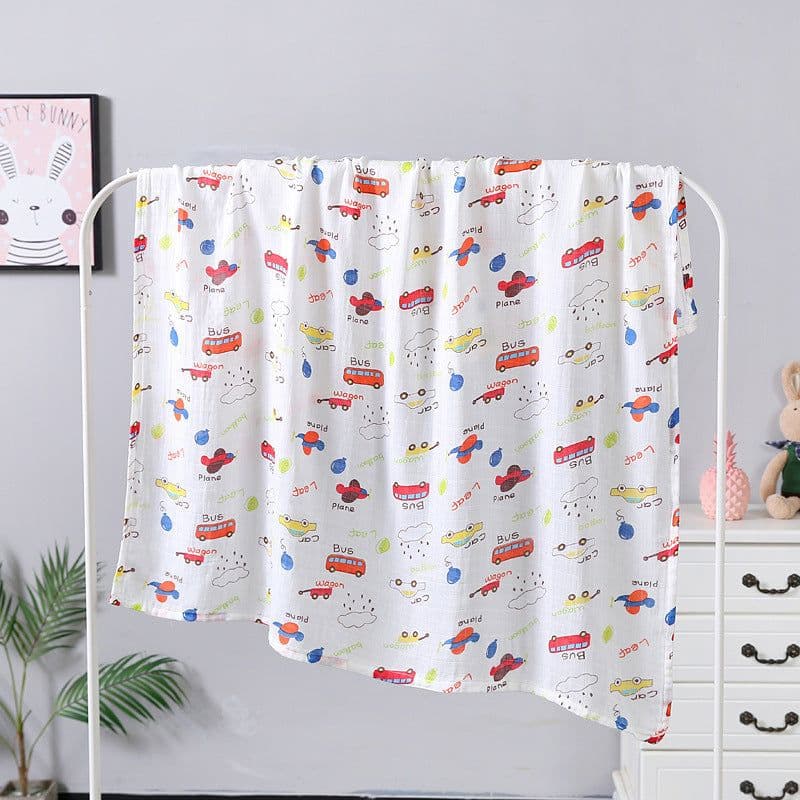 image-Double Layer Gauze Bath Towel 110 * 120 Baby Towel