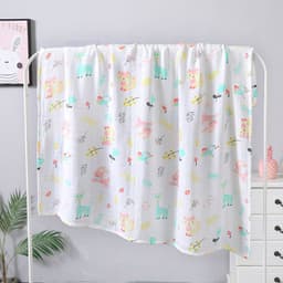 image-Double Layer Gauze Bath Towel 110 * 120 Baby Towel