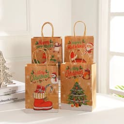 image-Christmas Elk Snowflake Party Gift Paper