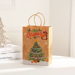 image-Christmas Elk Snowflake Party Gift Paper