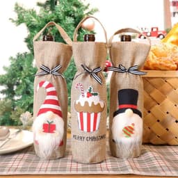 image-Christmas Decoration Supplies Bottle Cover