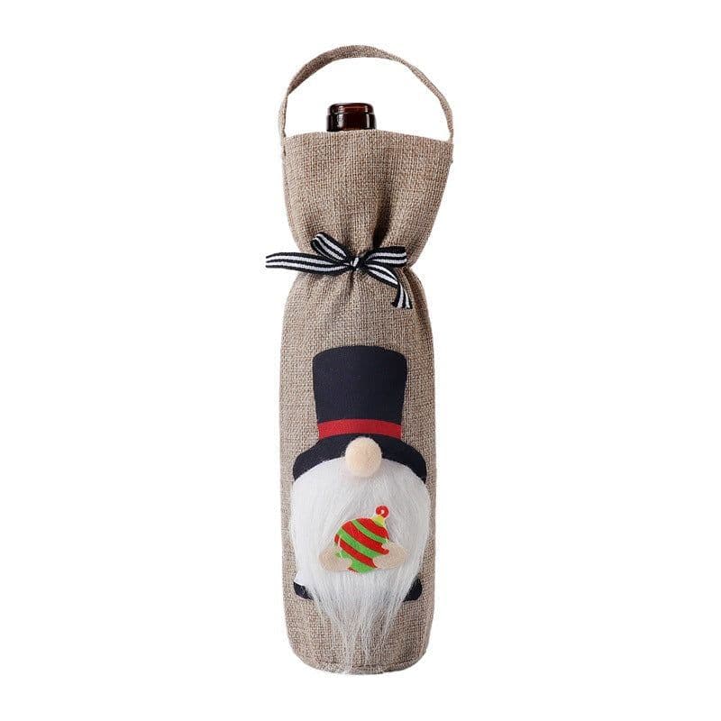 image-Christmas Decoration Supplies Bottle Cover