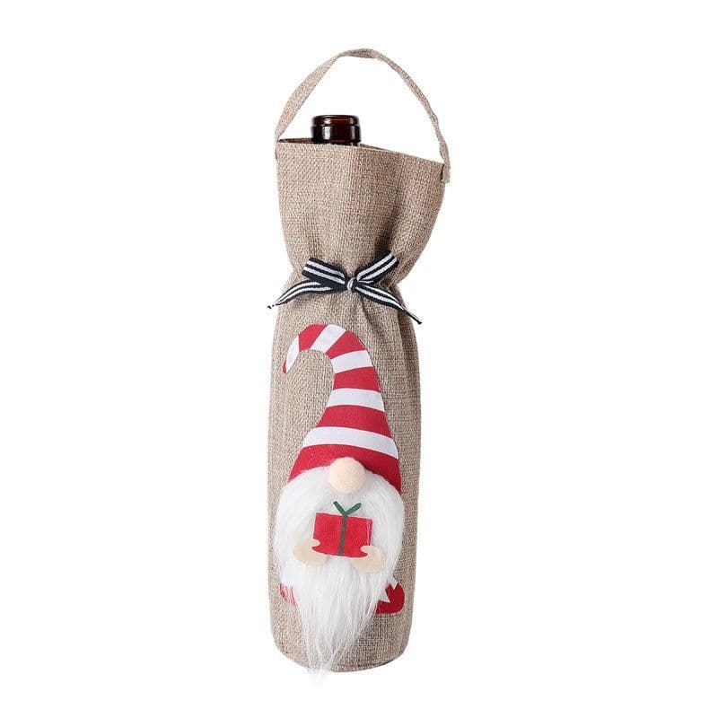 image-Christmas Decoration Supplies Bottle Cover