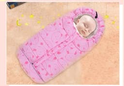 image-Baby Sleeping Bag Stroller Winter Windproof Thick Sleep Sacks for Infant Wheelchair Envelopes