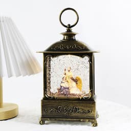 image-Christmas Decoration Decoration Crystal Lamp Music Box