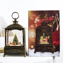 image-Christmas Decoration Decoration Crystal Lamp Music Box