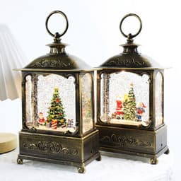 image-Christmas Decoration Decoration Crystal Lamp Music Box