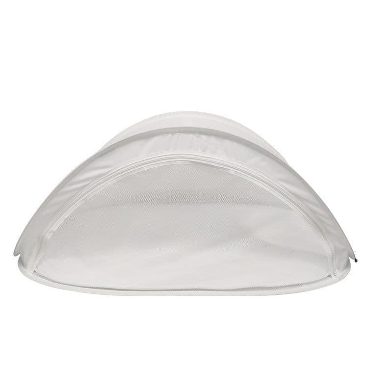 image-Folding breathable mosquito net in bb crib