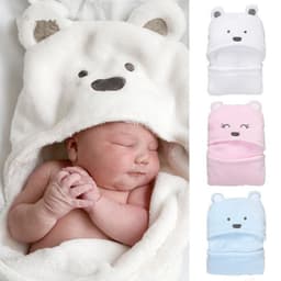 image-Baby Coral Fleece Hug Blanket For Newborn