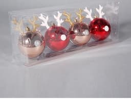 image-Christmas Ornaments Cute Gifts Reindeer Balls Stars Gingerbread Man Christmas Pendant Ornaments Charm