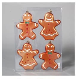 image-Christmas Ornaments Cute Gifts Reindeer Balls Stars Gingerbread Man Christmas Pendant Ornaments Charm