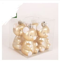 image-Christmas Ornaments Cute Gifts Reindeer Balls Stars Gingerbread Man Christmas Pendant Ornaments Charm