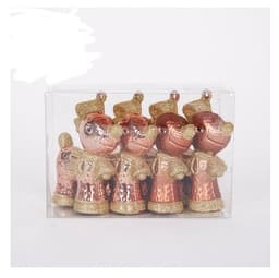 image-Christmas Ornaments Cute Gifts Reindeer Balls Stars Gingerbread Man Christmas Pendant Ornaments Charm