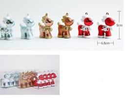 image-Christmas Ornaments Cute Gifts Reindeer Balls Stars Gingerbread Man Christmas Pendant Ornaments Charm