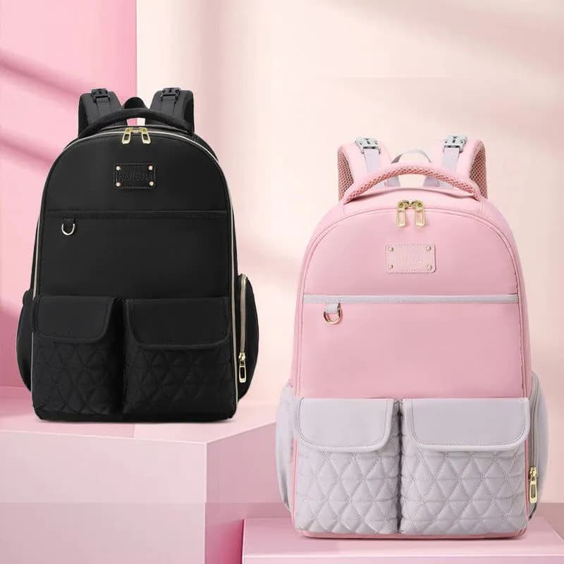 image-Mummy Bag Large Capacity Multi-pocket Baby Diaper Bag Backpack