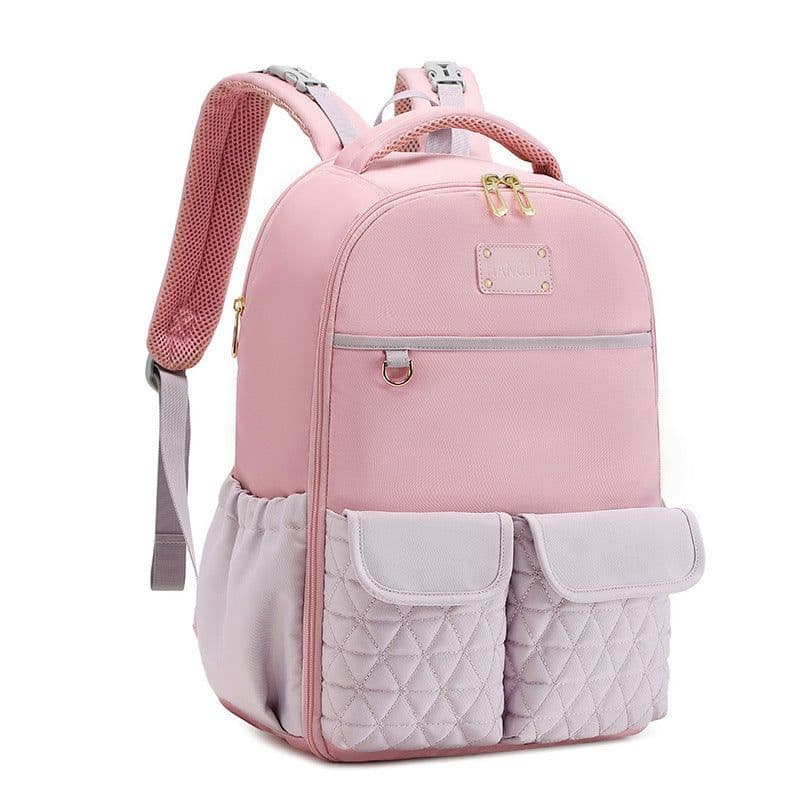image-Mummy Bag Large Capacity Multi-pocket Baby Diaper Bag Backpack