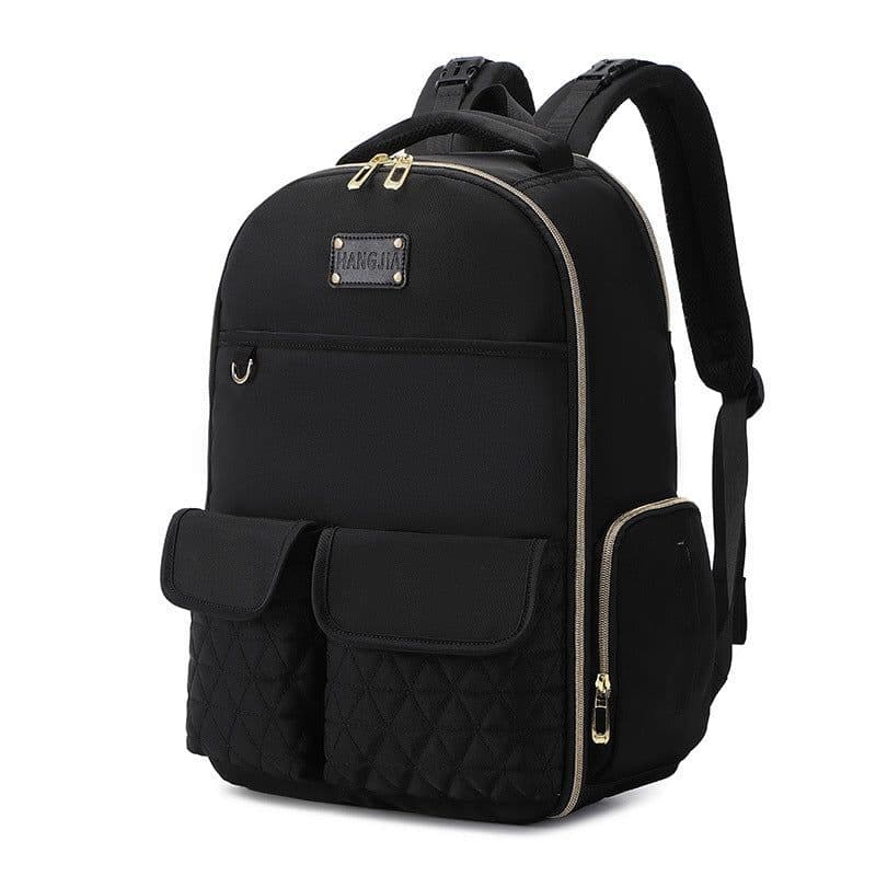 image-Mummy Bag Large Capacity Multi-pocket Baby Diaper Bag Backpack