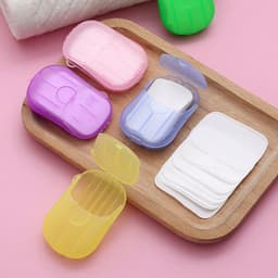image-Travel Disposable Soap Flakes - Portable Hand Wash