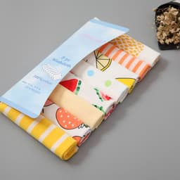 image-Newborn Cotton Gauze Saliva Towel Foreign Trade Baby Feeding Towel 8 Packs