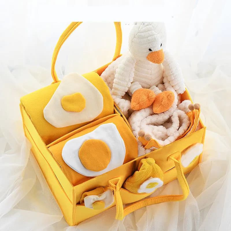 image-Newborn Gift Box Summer Baby Suit Newborn Dress Princess Full Moon Gift Newborn Baby Supplies